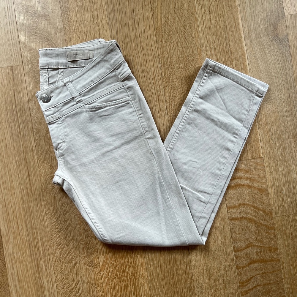 NWT Closed Starlet Cream 4 Pocket Crop Jeans